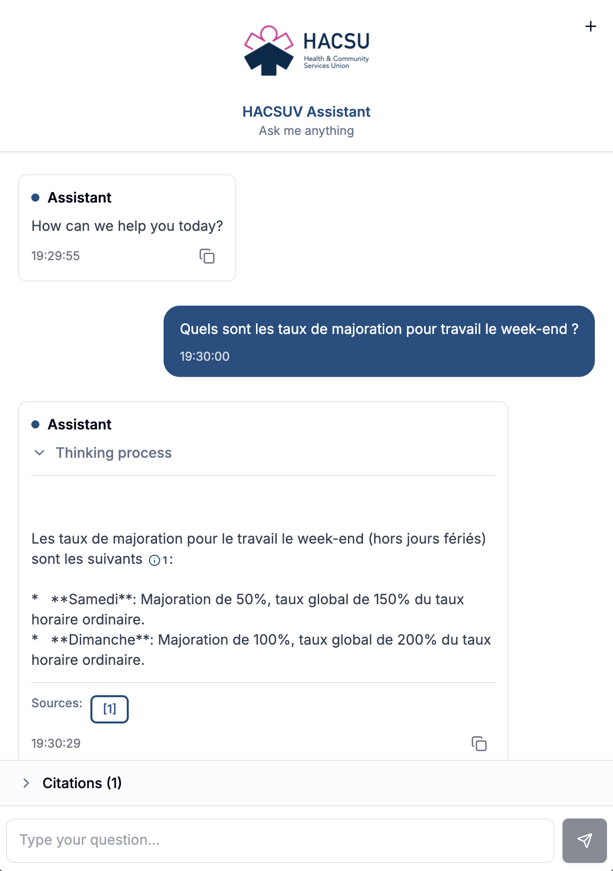 Multilingual Chatbox
